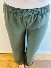 Load image into Gallery viewer, Olive Wide Leg Pant
